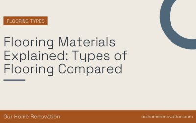 Flooring Materials Explained: Types of Flooring Compared