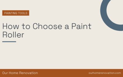 How to Choose a Paint Roller