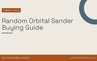 Random Orbital Sander Buying Guide