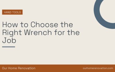 How to Choose the Right Wrench for the Job
